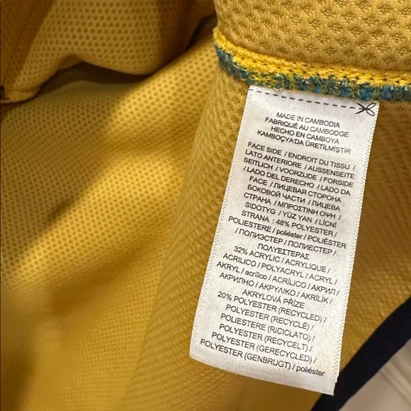 Polo Ralph Lauren Blue Sherpa Fleece Jacket with Navy Pocket - Picture 8 of 13